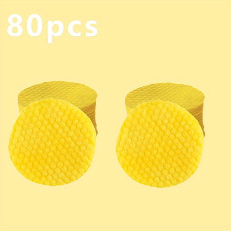 80pcs Disques Exfoliants Réutilisables pour le Routine Beauté Faciale