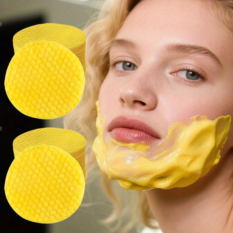 80pcs Disques Exfoliants Réutilisables pour le Routine Beauté Faciale
