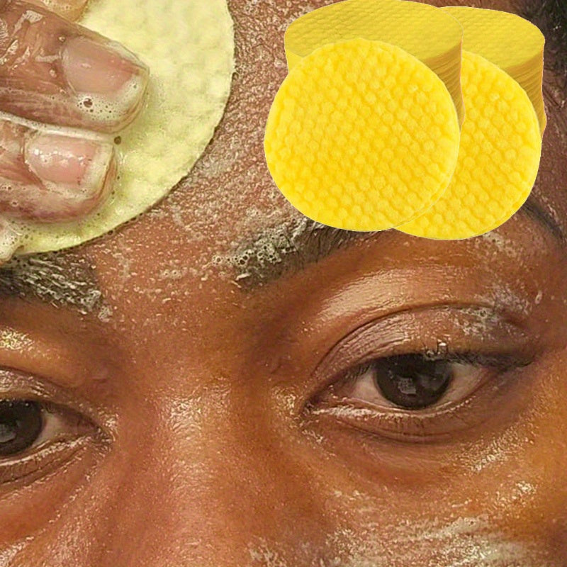 80pcs Disques Exfoliants Réutilisables pour le Routine Beauté Faciale