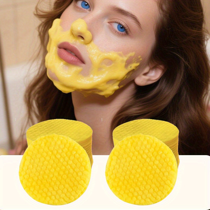 80pcs Disques Exfoliants Réutilisables pour le Routine Beauté Faciale