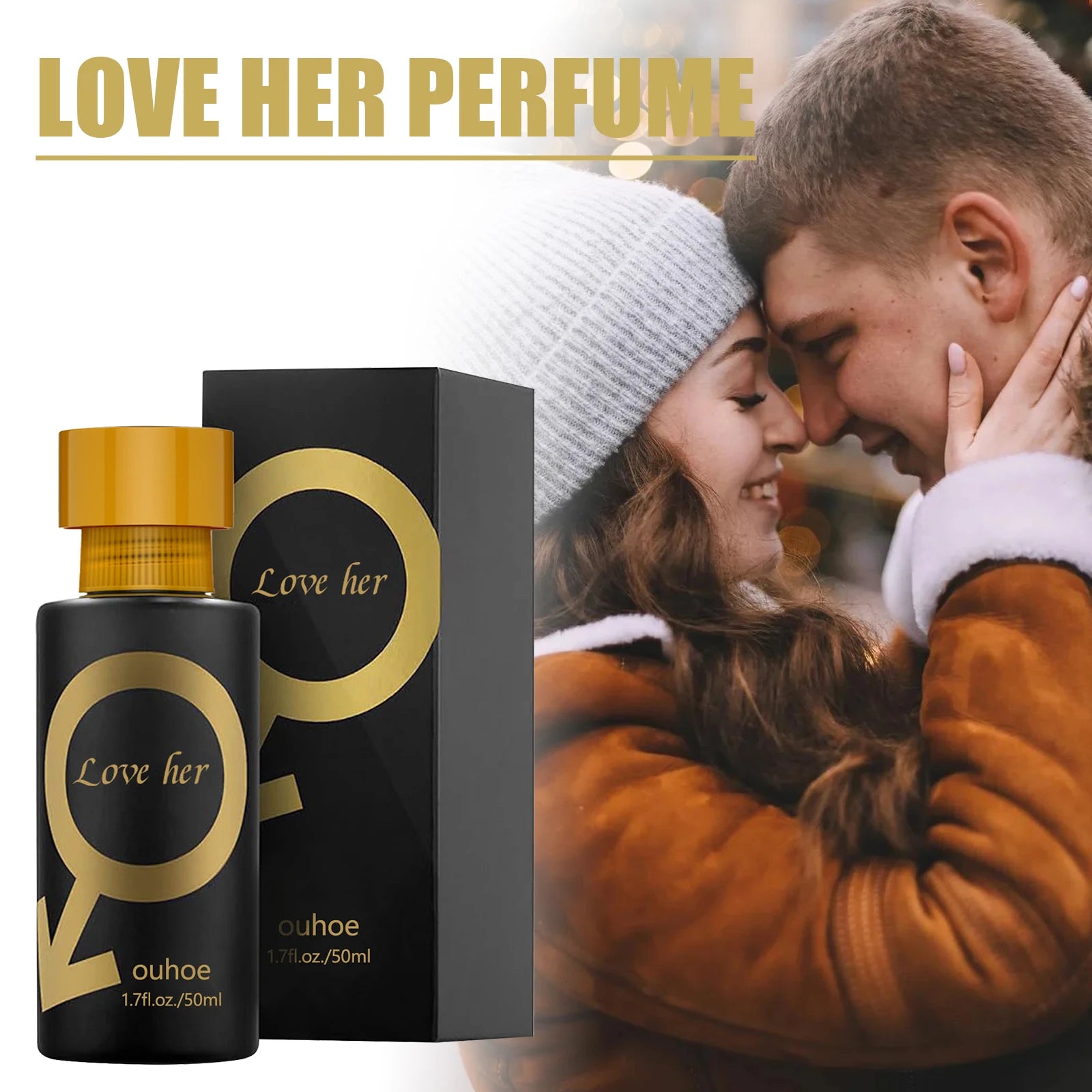 Parfum Phéromone Ouhoe 50ml - Séduction Longue Durée Homme Femme