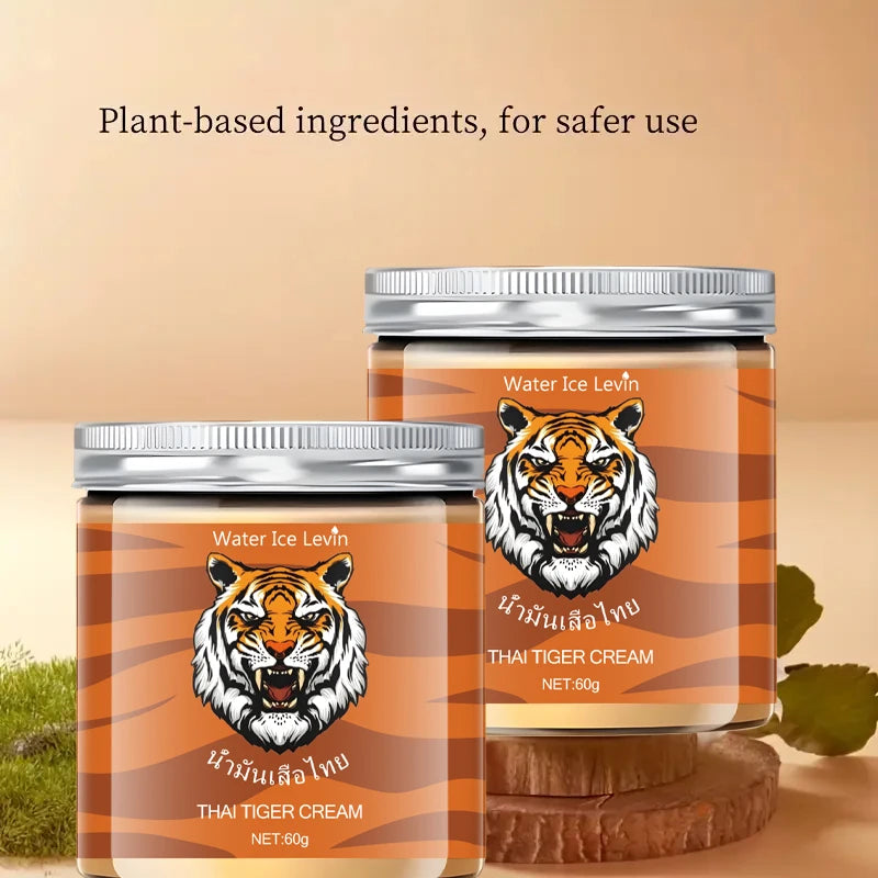 Crème Hydratante Thai Tiger 60g - Raffermissant Corps Mixte Homme Femme