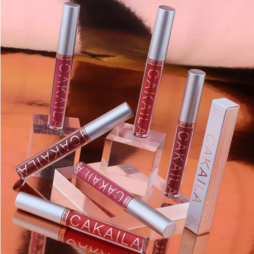 Rouge à lèvres liquide mat velours durable, brillant à lèvres nu imperméable, 18 couleurs, tasse antiadhésive hydratante, glaçage, maquillage cosmétique