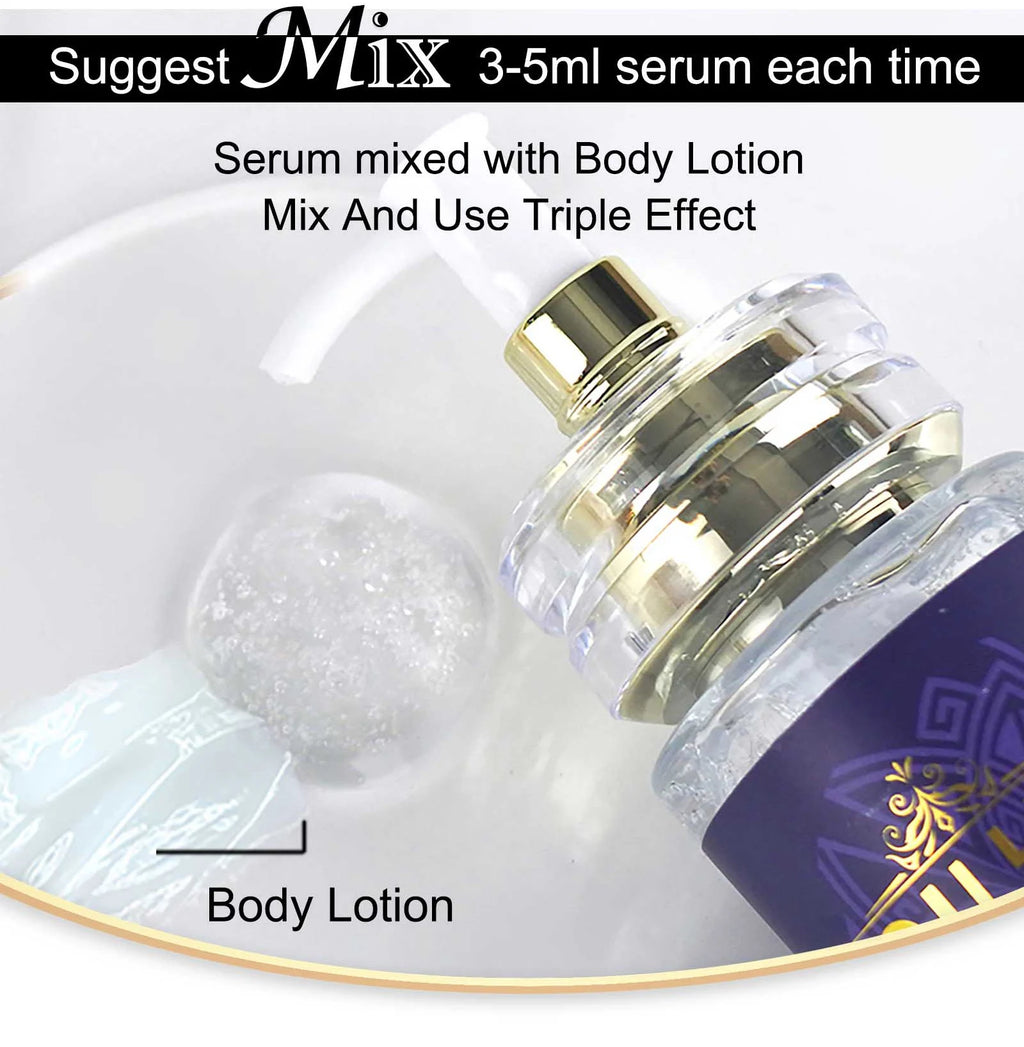 AILKE Kit de soins de la peau 5 en 1 au glutathion pour femme