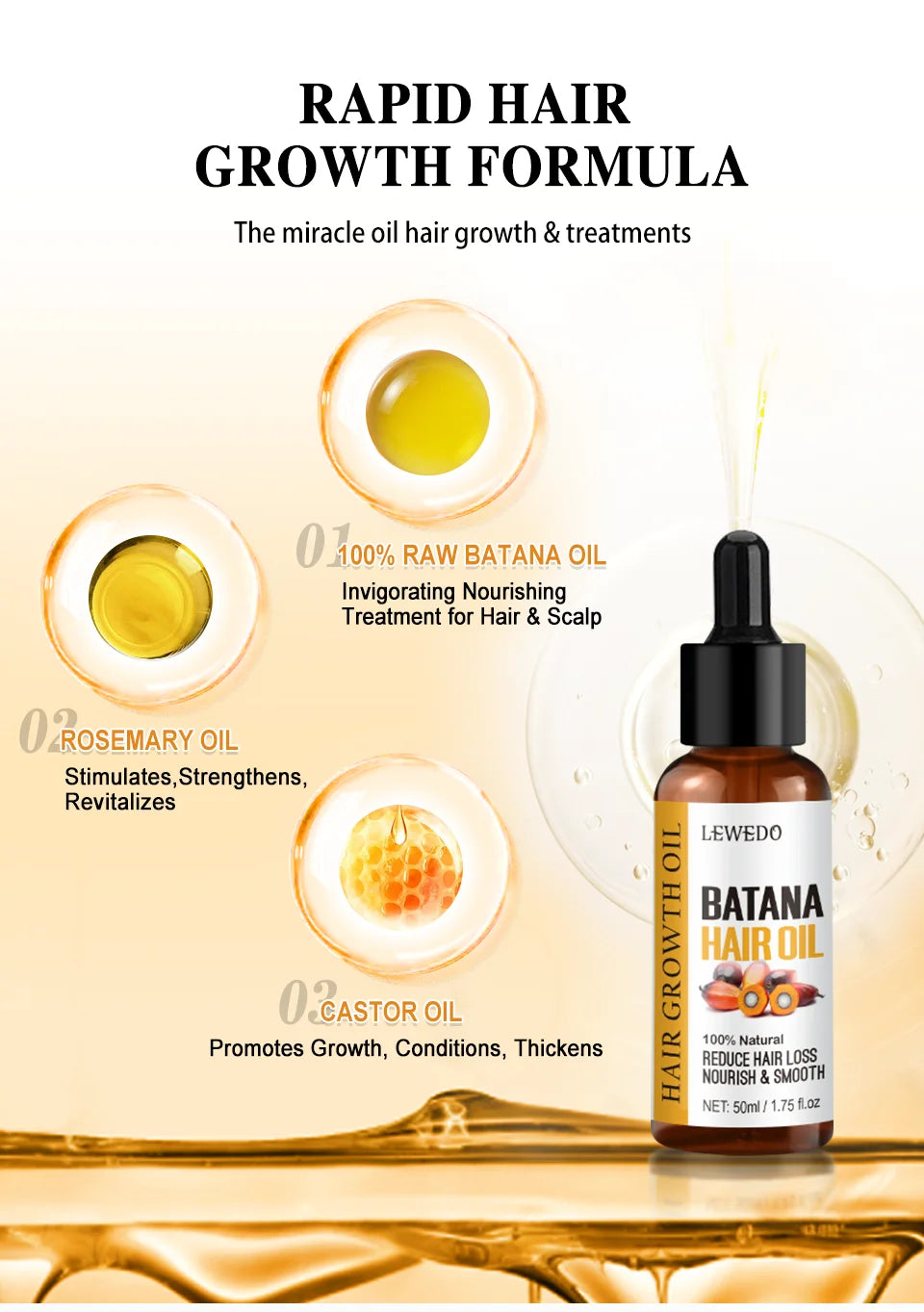 Sérum d'huile de Batana