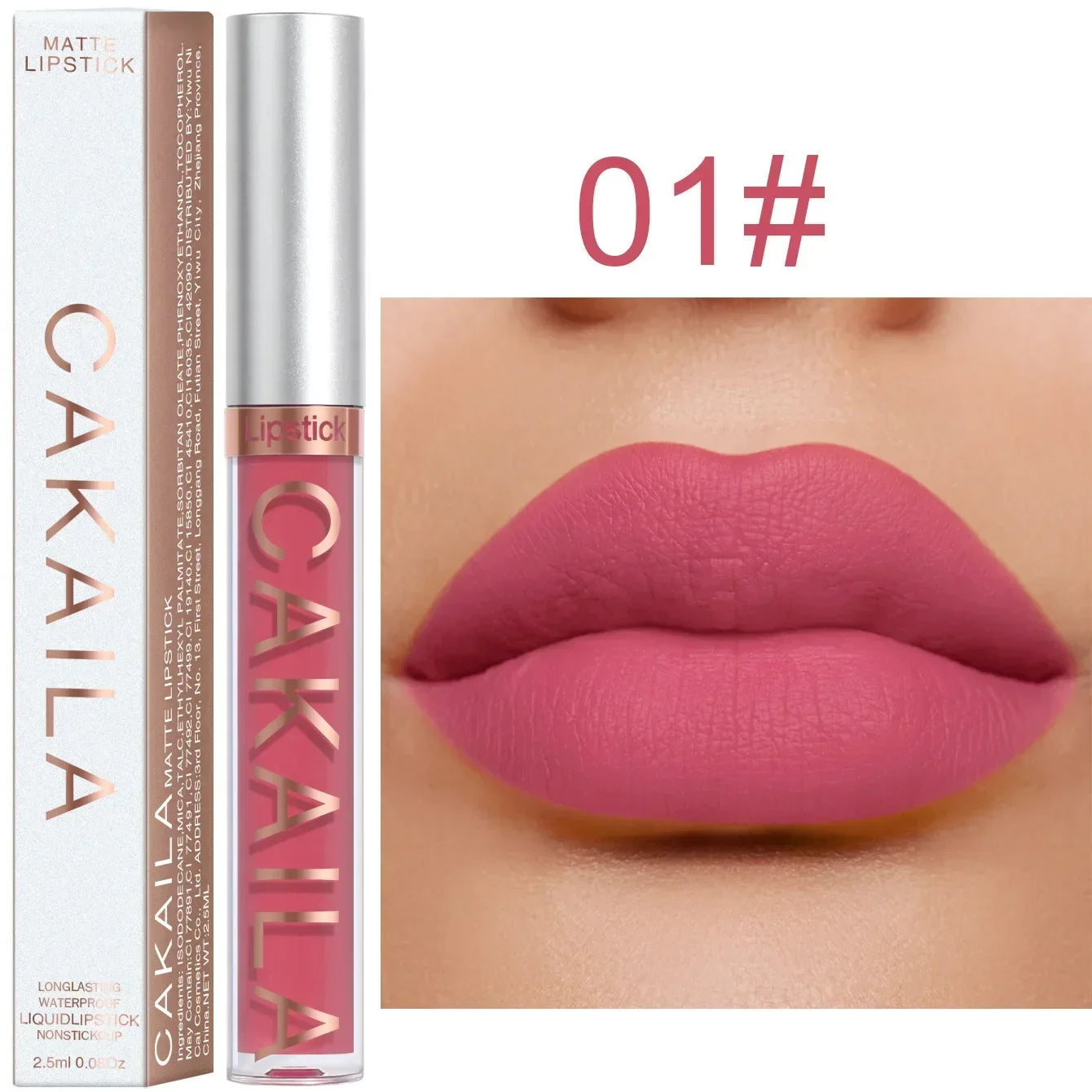 Rouge à lèvres liquide mat velours durable, brillant à lèvres nu imperméable, 18 couleurs, tasse antiadhésive hydratante, glaçage, maquillage cosmétique
