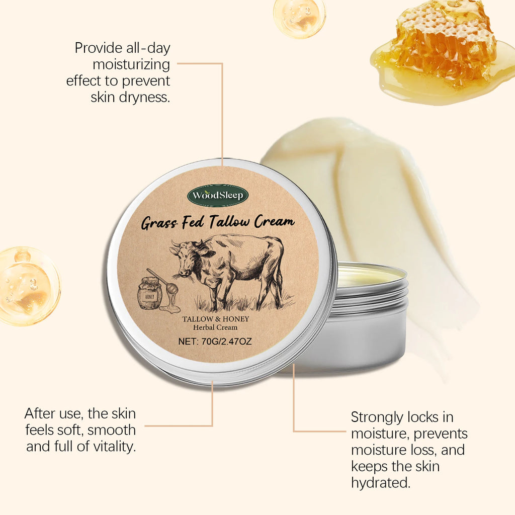 Crème au Bœuf pour Peau Sèche et Endommagée