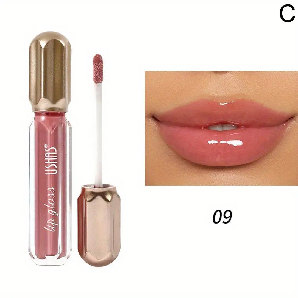 Miroir perle brillant à lèvres imperméable longue durée hydratant rouge à lèvres brillant paillettes brillant à lèvres femmes maquillage cosmétique
