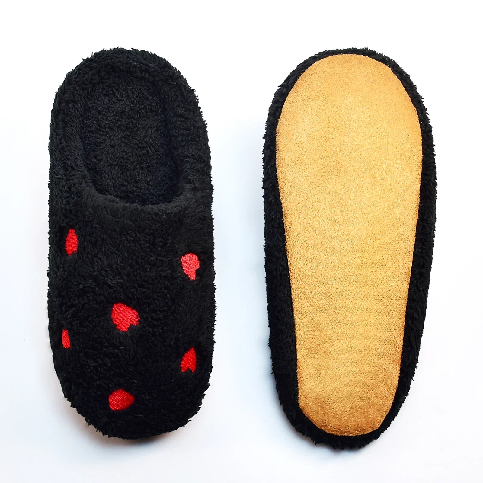Pantoufles en forme de cœur HIVER