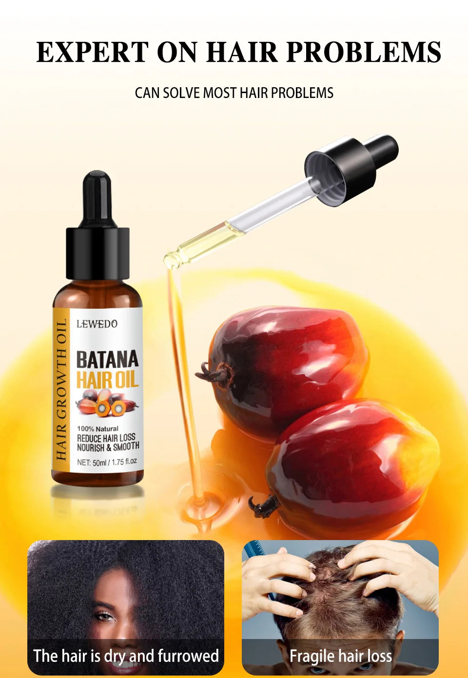 Sérum d'huile de Batana