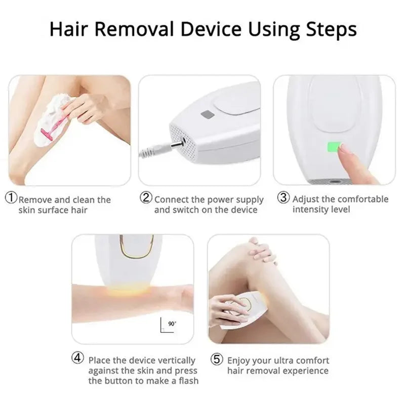 Épilateur Laser IPL Professionnel Homme Femme - Usage Domestique