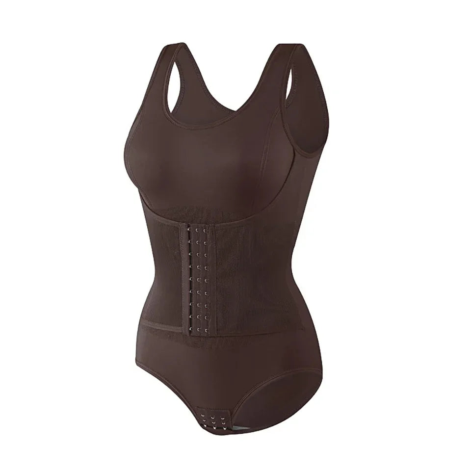 2025 nouveau Body Shapewear avec ceinture à glissière femmes ventre contrôle Fajas corps Shaper taille formateur minceur Cincher hauts Corset