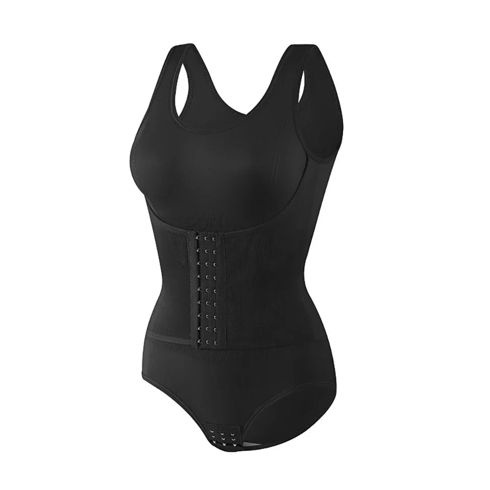 2025 nouveau Body Shapewear avec ceinture à glissière femmes ventre contrôle Fajas corps Shaper taille formateur minceur Cincher hauts Corset