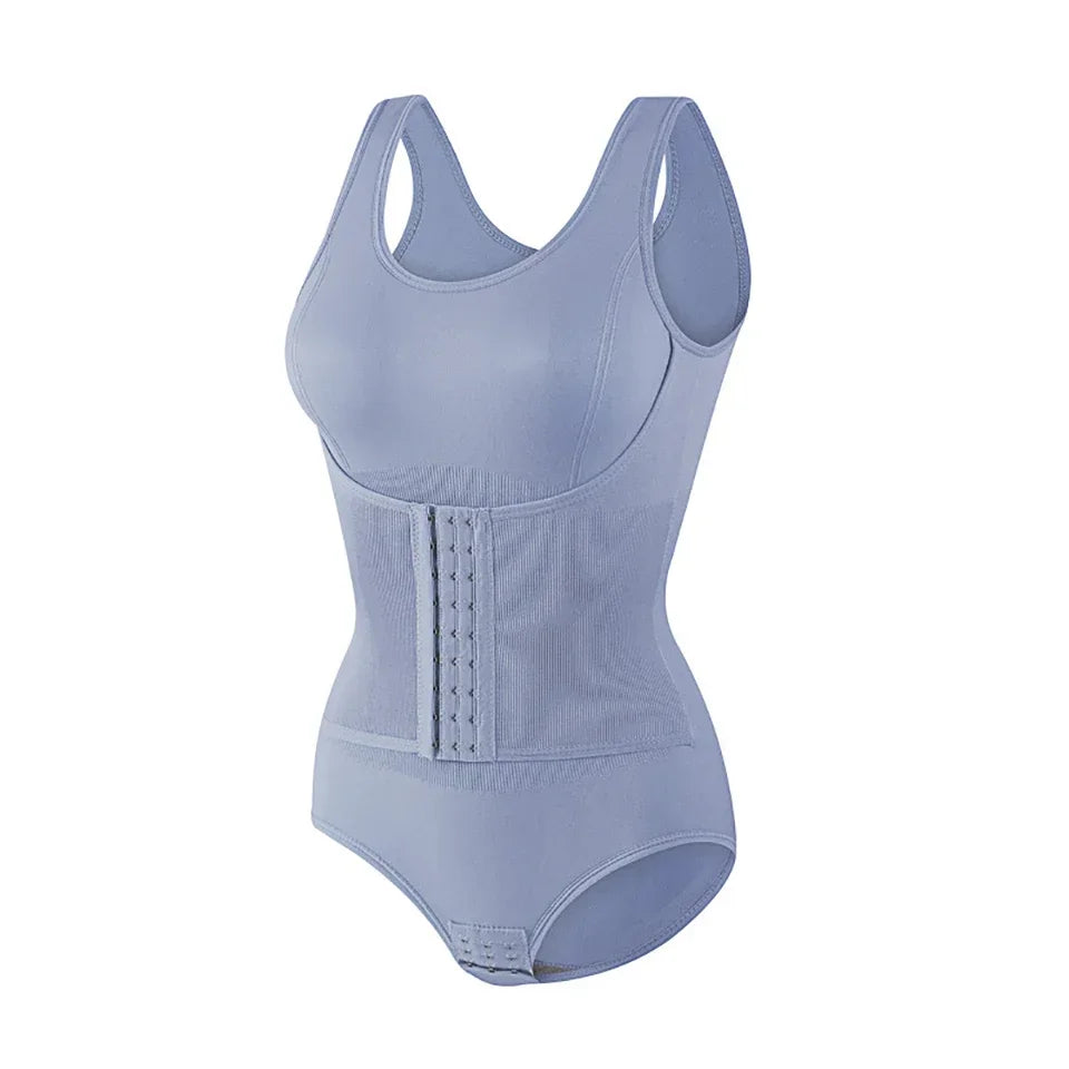 2025 nouveau Body Shapewear avec ceinture à glissière femmes ventre contrôle Fajas corps Shaper taille formateur minceur Cincher hauts Corset