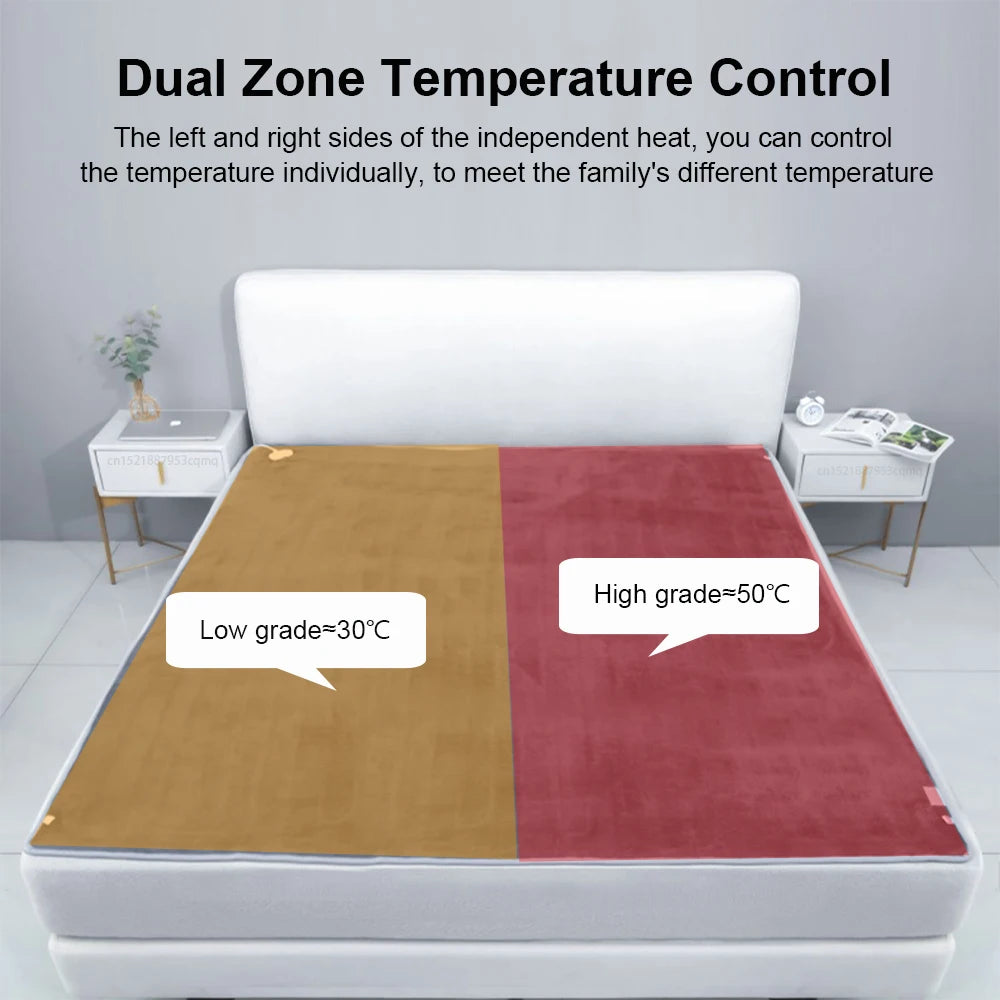 Couverture chauffante électrique avec thermostat automatique