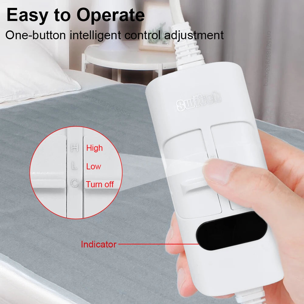 Couverture chauffante électrique avec thermostat automatique