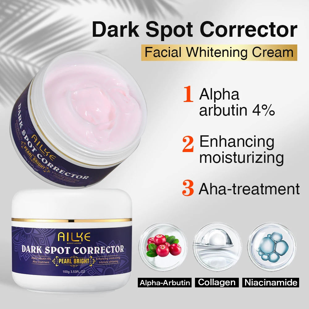 AILKE Kit de soins de la peau 5 en 1 au glutathion pour femme