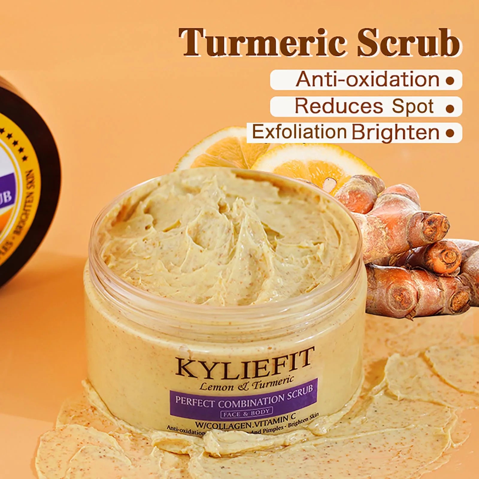 Kit Soins Curcuma Bio AILKE - Anti-Acné Éclaircissant Teint Uniforme