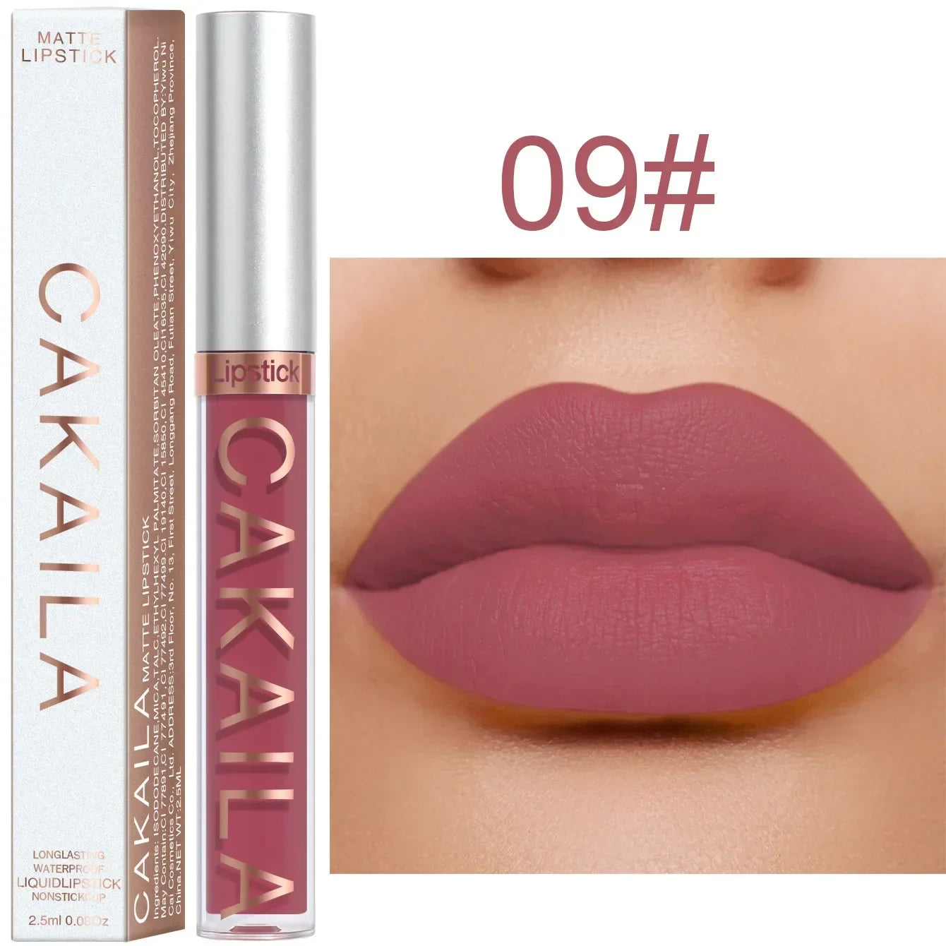 Rouge à lèvres liquide mat velours durable, brillant à lèvres nu imperméable, 18 couleurs, tasse antiadhésive hydratante, glaçage, maquillage cosmétique