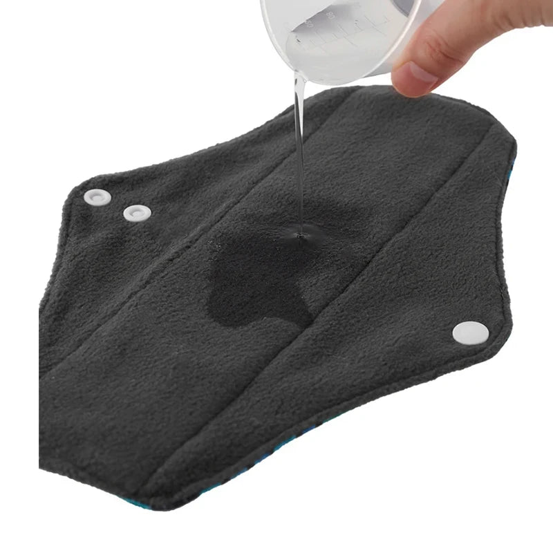 Serviettes Menstruelles Réutilisables Bio - Flux Fort Lavables Bambou