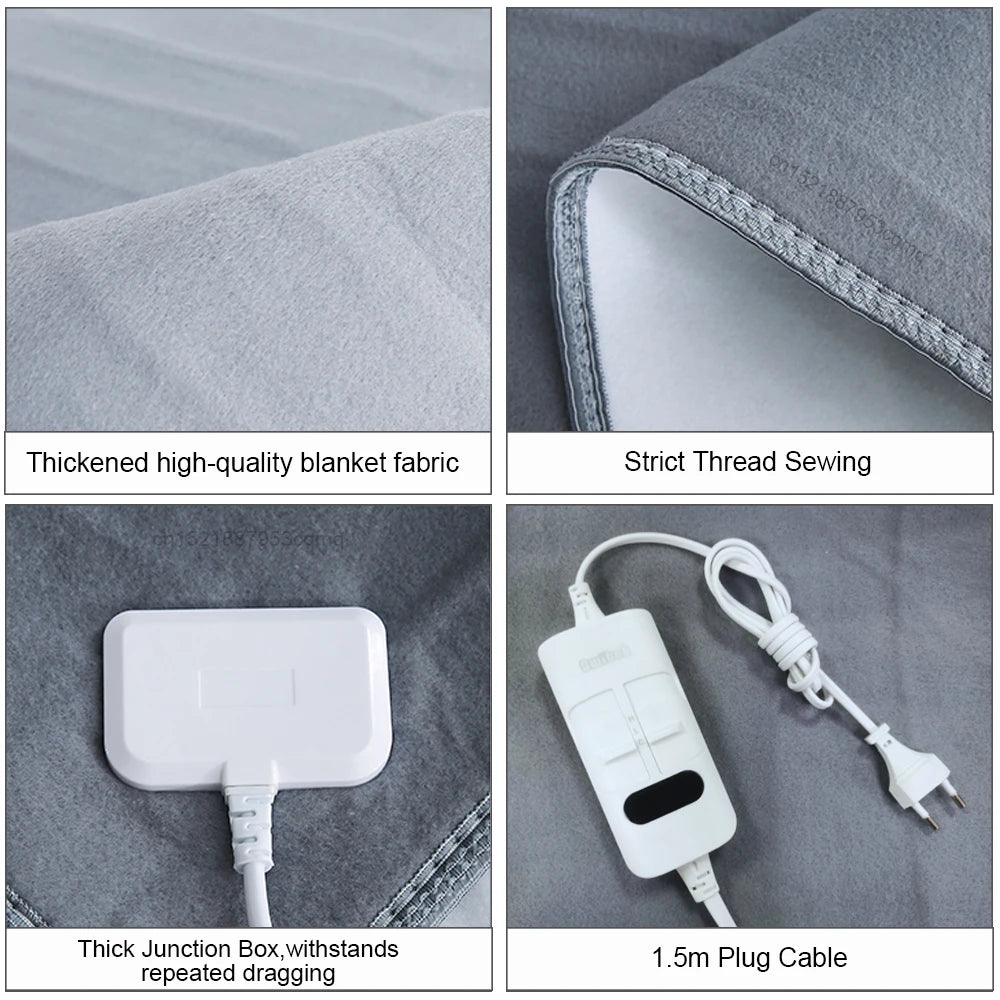 Couverture chauffante électrique avec thermostat automatique