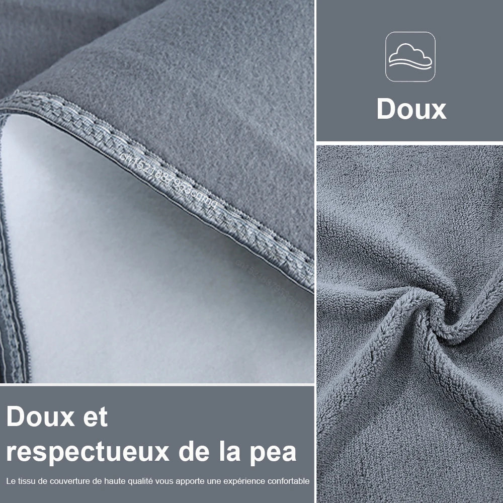 Couverture chauffante électrique avec thermostat automatique