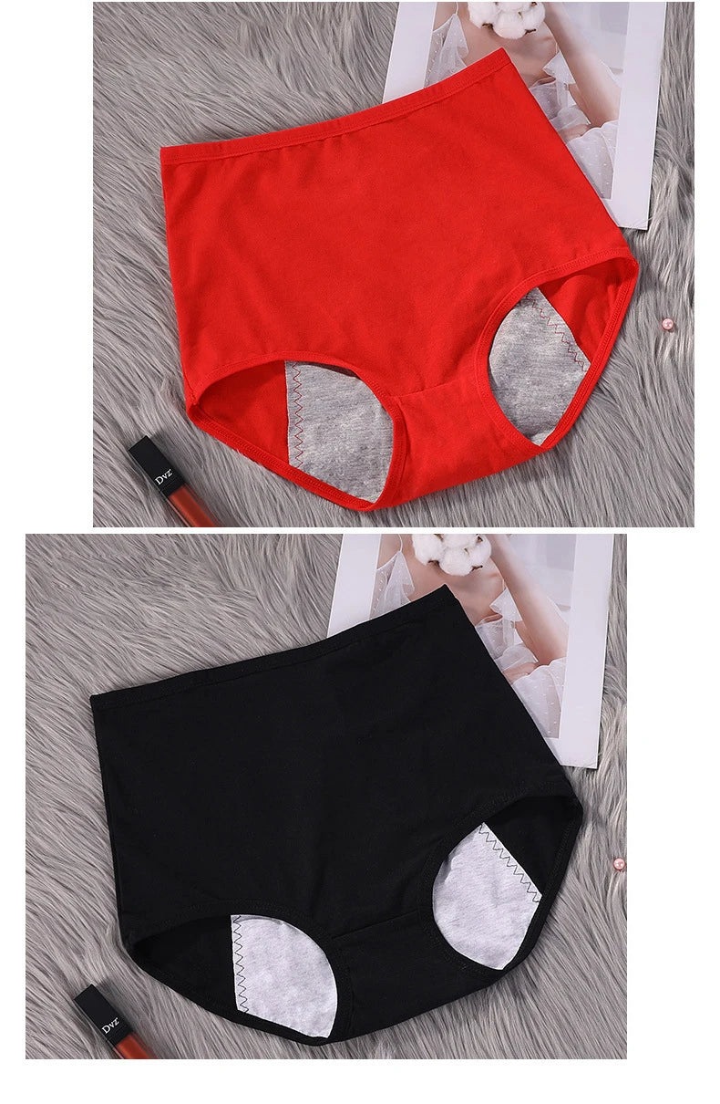 6 pièces fille culotte menstruelle femmes anti fuites