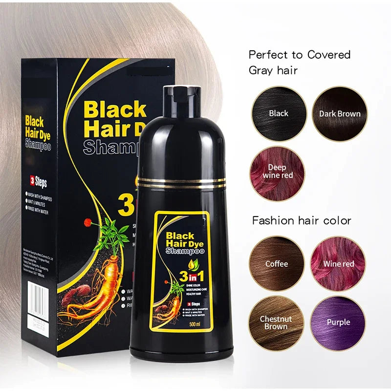 Shampoing de teinture rapide