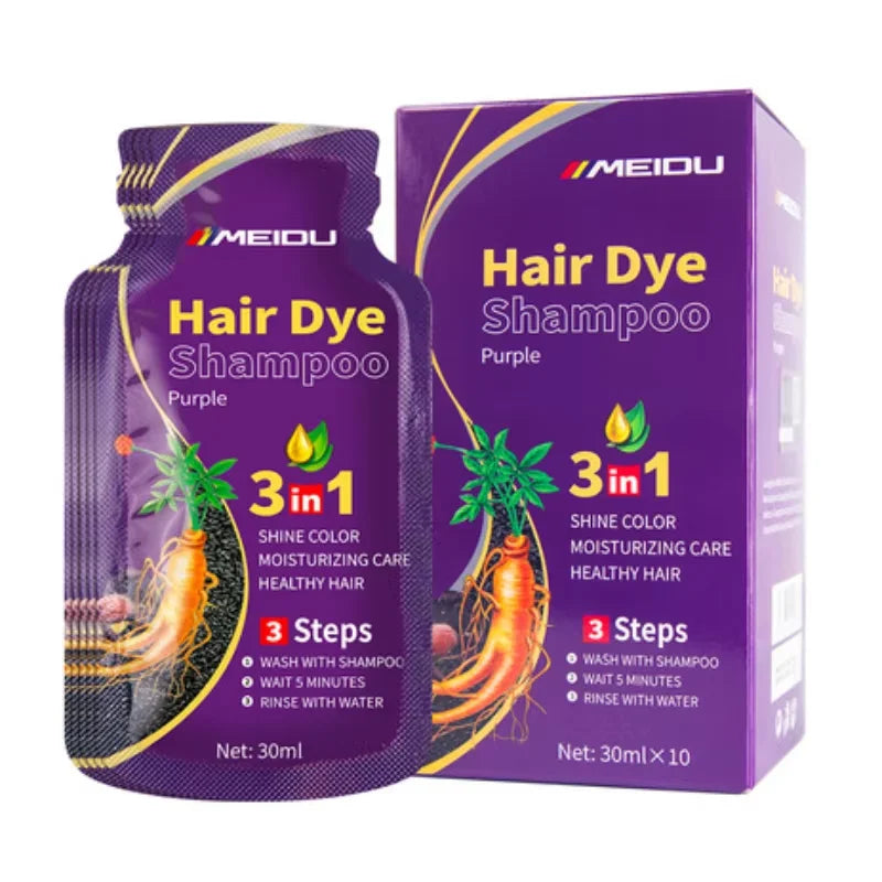 Shampoing de teinture rapide