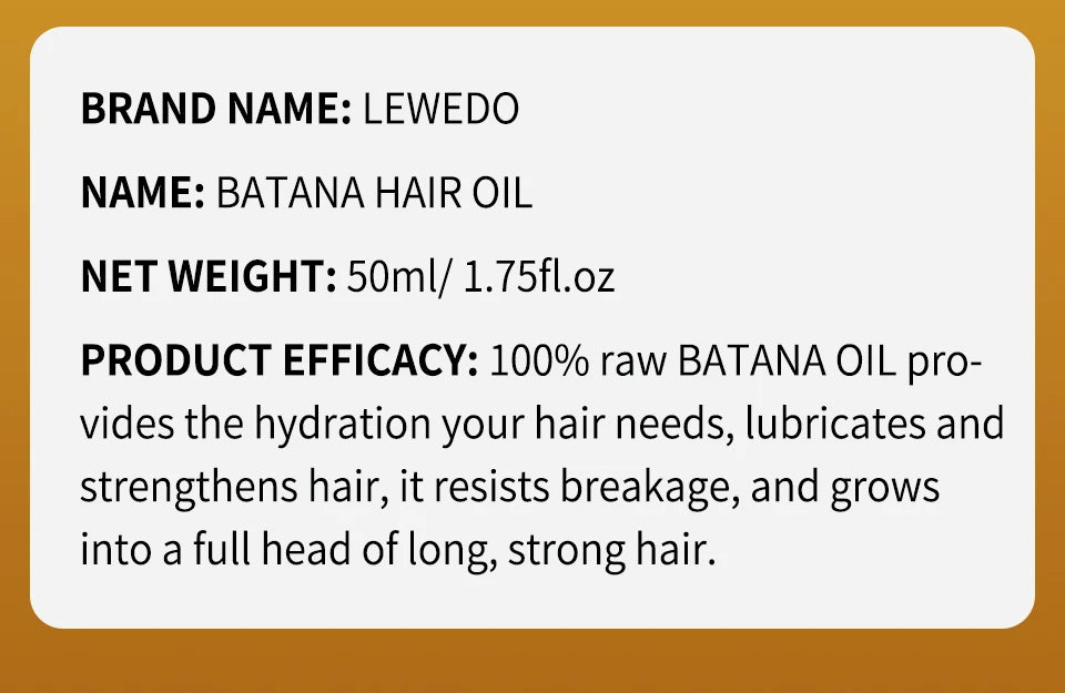 Sérum d'huile de Batana