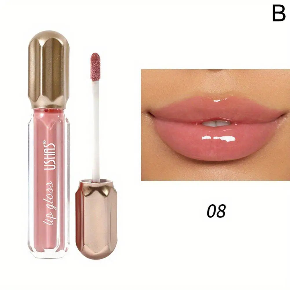 Miroir perle brillant à lèvres imperméable longue durée hydratant rouge à lèvres brillant paillettes brillant à lèvres femmes maquillage cosmétique