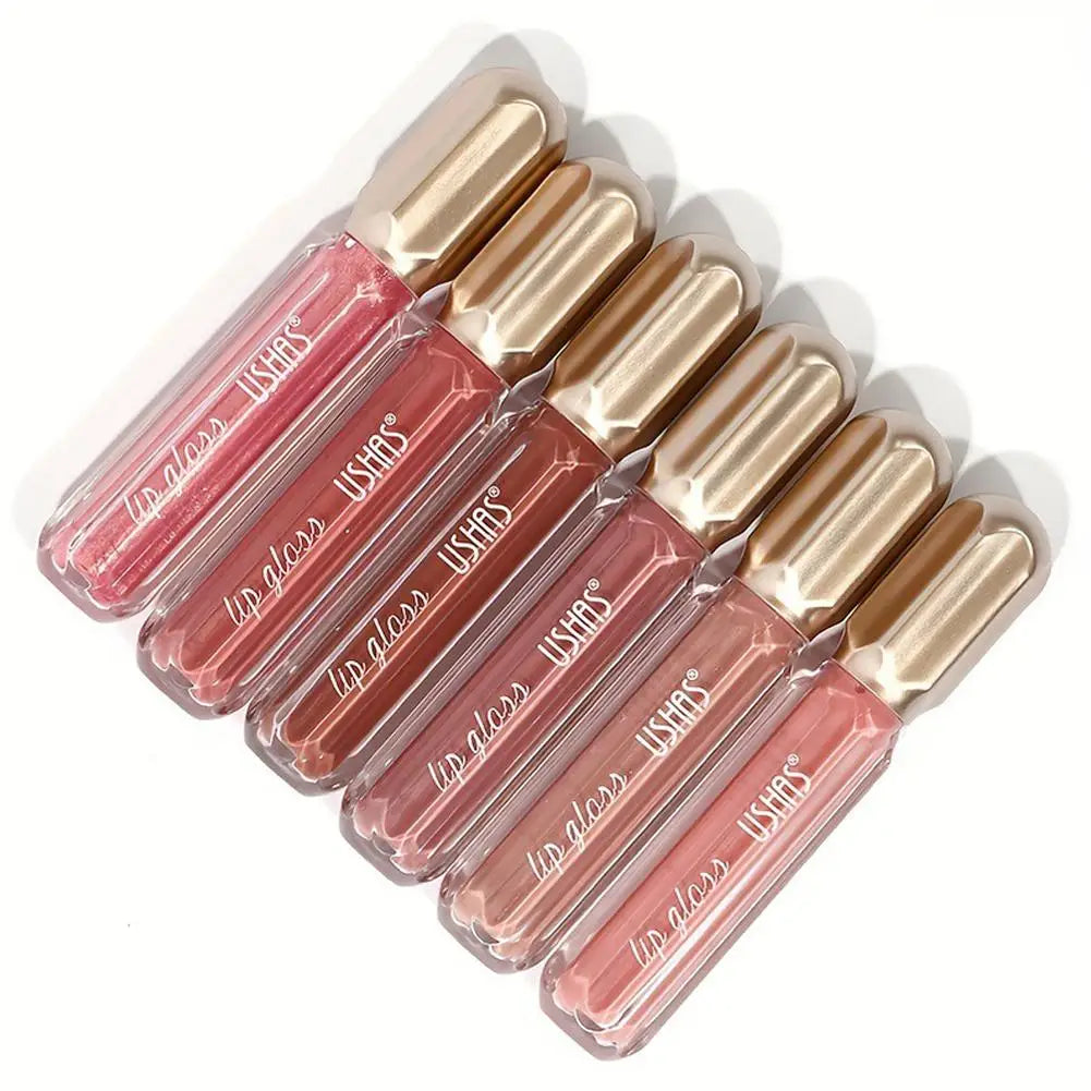 Miroir perle brillant à lèvres imperméable longue durée hydratant rouge à lèvres brillant paillettes brillant à lèvres femmes maquillage cosmétique
