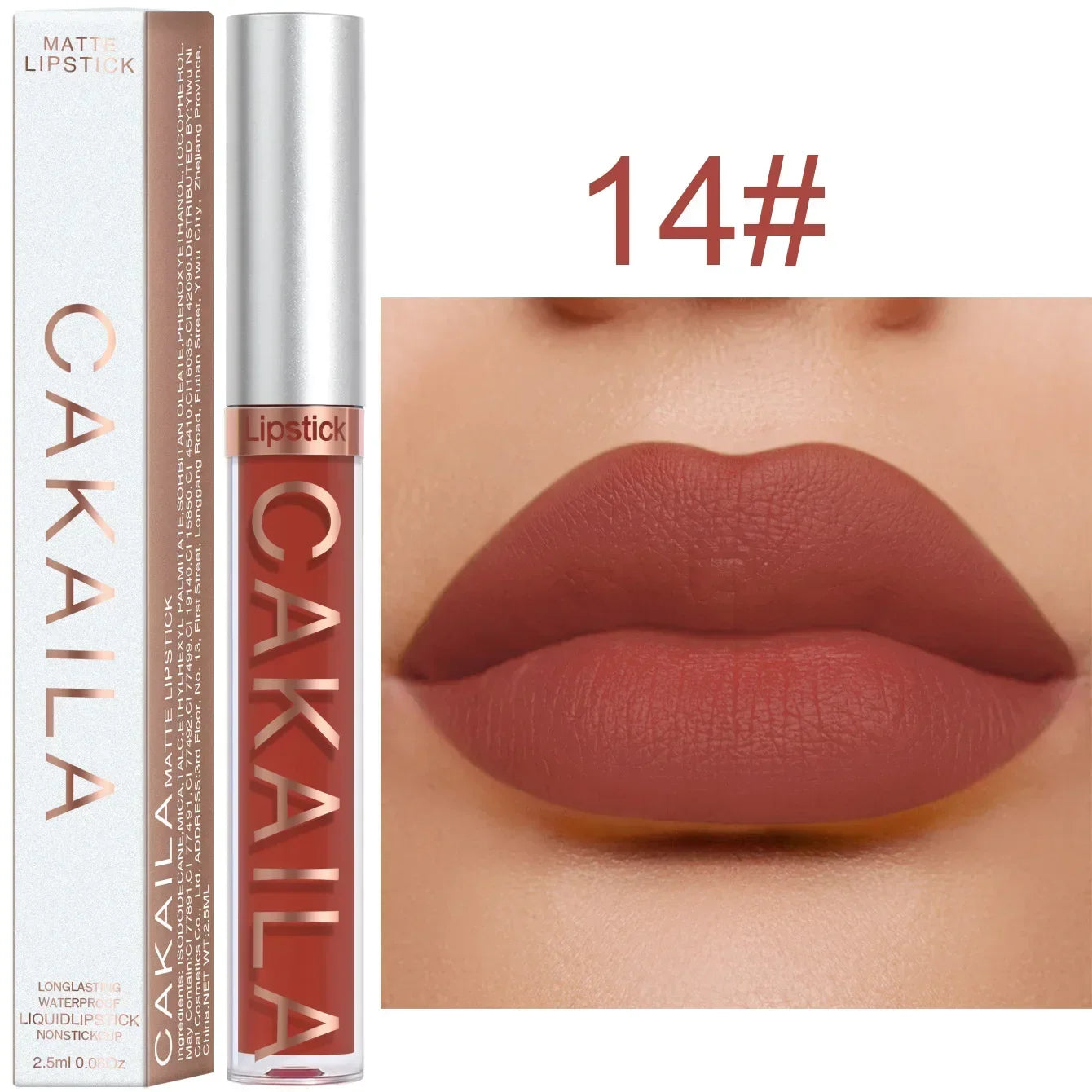 Rouge à lèvres liquide mat velours durable, brillant à lèvres nu imperméable, 18 couleurs, tasse antiadhésive hydratante, glaçage, maquillage cosmétique