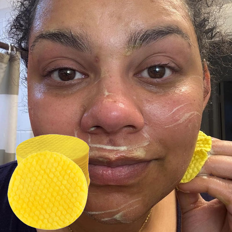 80pcs Disques Exfoliants Réutilisables pour le Routine Beauté Faciale